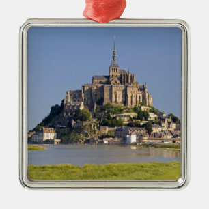 Le Mont Saint Michel in the region of Metal Tree Decoration