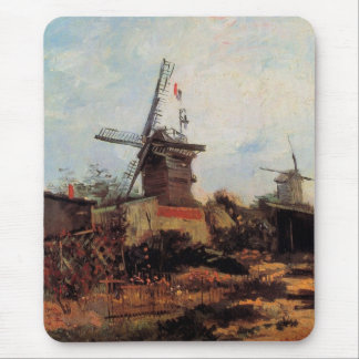 Le Moulin de Blute Fin by Vincent van Gogh Mouse Pad