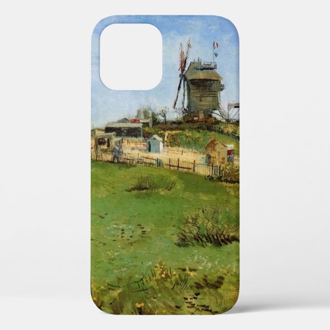 Le Moulin de la Galette by Vincent van Gogh Case-Mate iPhone Case (Back)