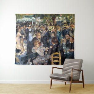 Le Moulin de la Galette Renoir Tapestry
