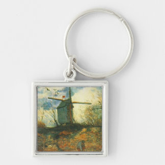 Le Moulin de la Galette Van Gogh Key Ring