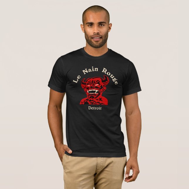 Le Nain Rouge - Detroit Red Demon T-Shirt (Front Full)