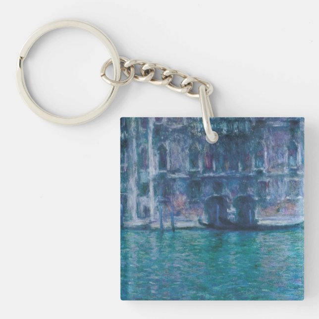 Le palais da Mula Claude Monet   Key Ring (Front)