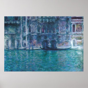 Le palais da Mula Claude Monet  Poster