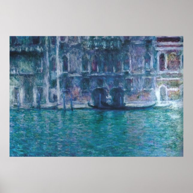 Le palais da Mula Claude Monet  Poster (Front)