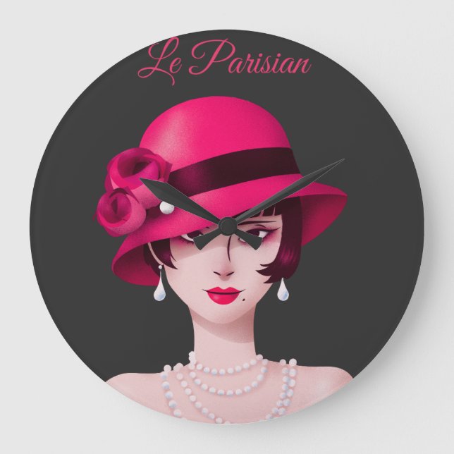 Le Parisian Wall Clock (Front)
