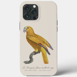 Le Perroquet Jaune ecaille de rouge  iPhone 13 Pro Max Case