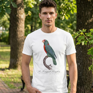 Le Perroquet Langlois by Jacques Barraband T-Shirt