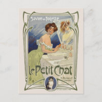 Le Petit Chat France Vintage Poster 1899