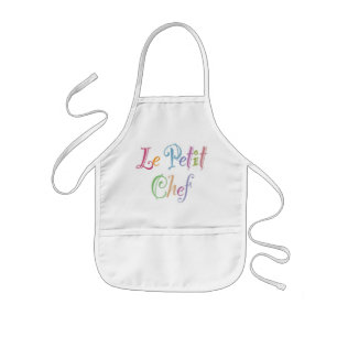 Le Petit Chef child's apron