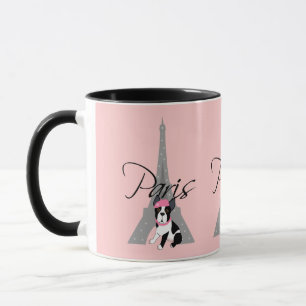 Le petit chien à Paris Mug