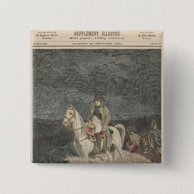 Le Petit Journal 15 Cm Square Badge (Front)