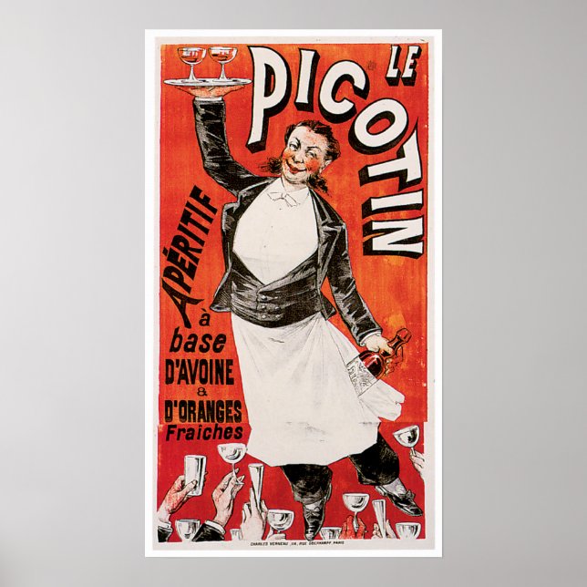 Le Picotin Vintage Food Ad Art Poster (Front)