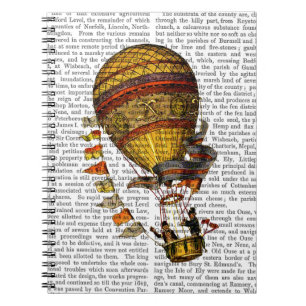 Le Pilote Hot Air Balloon Notebook