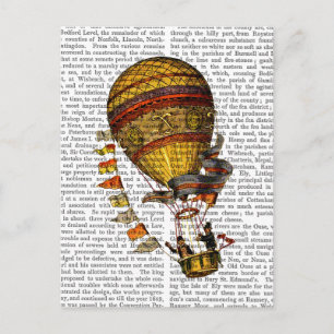 Le Pilote Hot Air Balloon Postcard