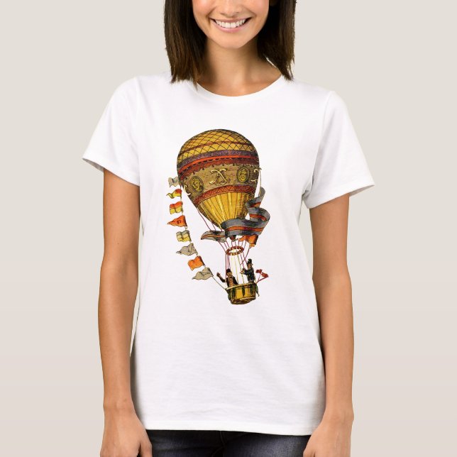 Le Pilote Hot Air Balloon T-Shirt (Front)