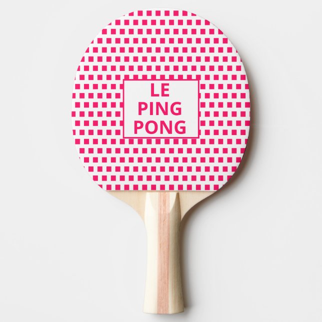 Le Ping Pong Paddle (Front)