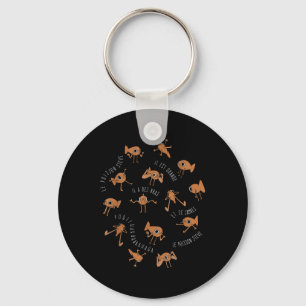 Le Poisson Steve Funny Fish Meme Key Ring