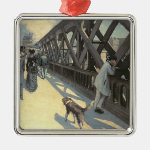Le Pont de L'Europe, 1876 Metal Ornament