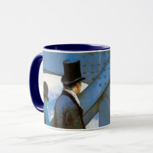 Le Pont de l'Europe by Gustave Caillebotte Mug