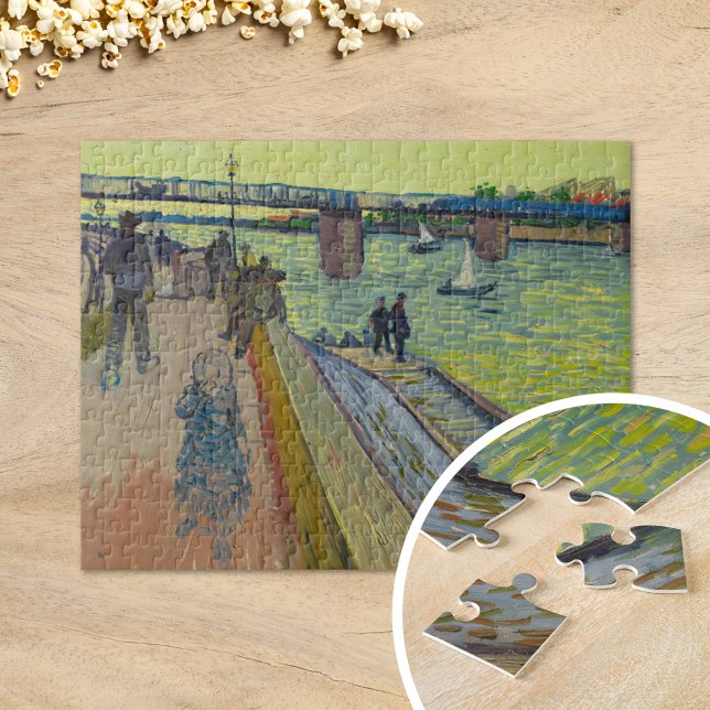 Le Pont de Trinquetaille | Vincent van Gogh Jigsaw Puzzle (Creator Uploaded)