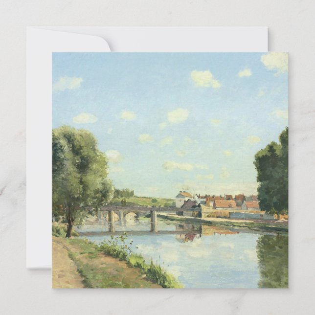 Le Pont Du Chemin De Fer Camille Pissarro   (Front)