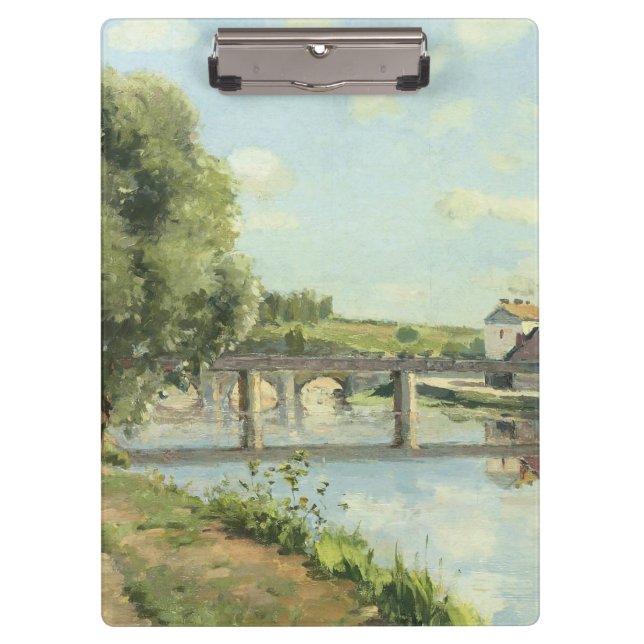 Le Pont Du Chemin De Fer Camille Pissarro   Clipboard (Front)
