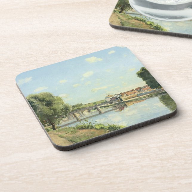 Le Pont Du Chemin De Fer Camille Pissarro   Coaster (Left Side)