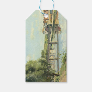 Le Pont Du Chemin De Fer Camille Pissarro Gift Tags