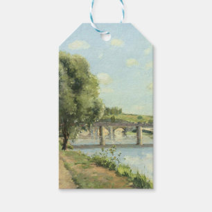 Le Pont Du Chemin De Fer Camille Pissarro Gift Tags