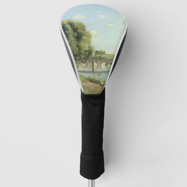 Le Pont Du Chemin De Fer Camille Pissarro   Golf Head Cover (Front)