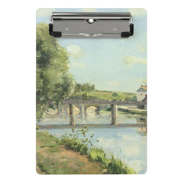 Le Pont Du Chemin De Fer Camille Pissarro   Mini Clipboard (Front)