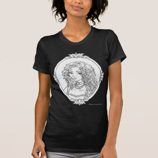 Le Portrait De La Vampiresse Sketch Gothic Shirt