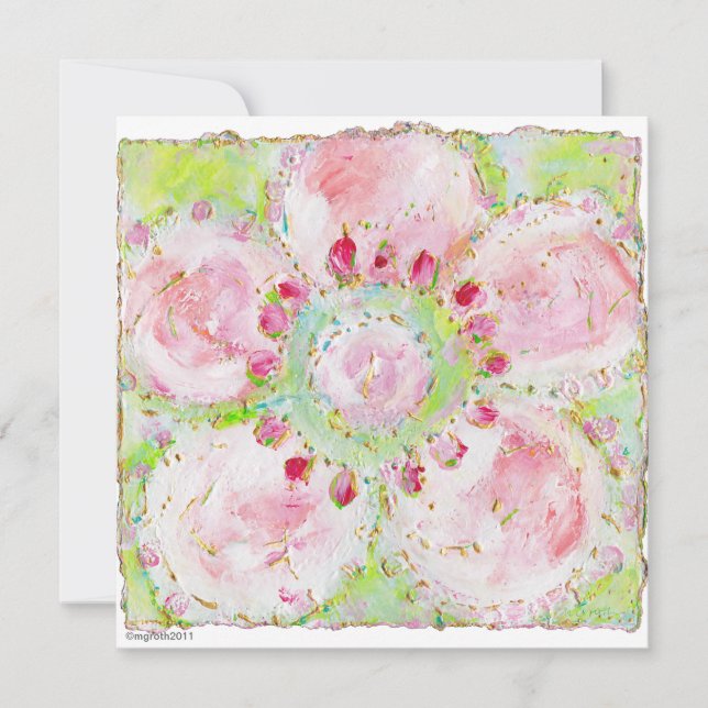 "le printemps" shower invitation (Front)