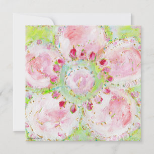 "le printemps" shower invitation