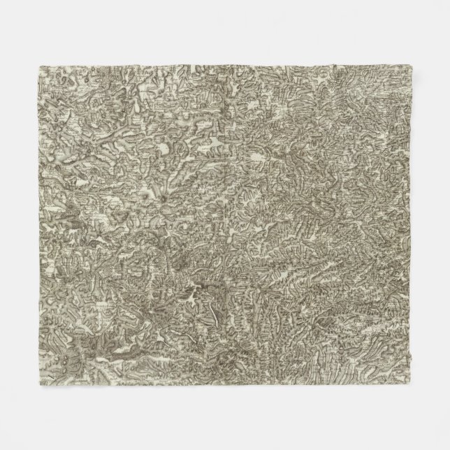 Le Puy Fleece Blanket (Front (Horizontal))