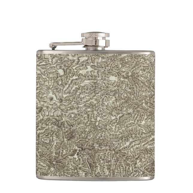 Le Puy Hip Flask (Front)