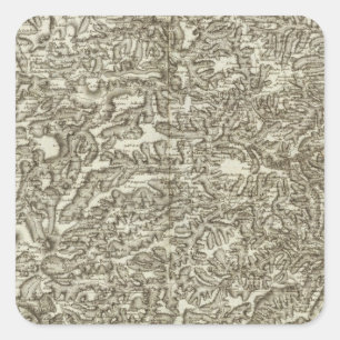 Le Puy Square Sticker