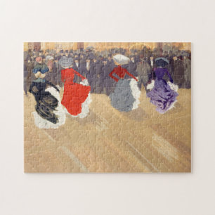Le Quadrille au Moulin-Rouge Louis Abel-Truchet Jigsaw Puzzle