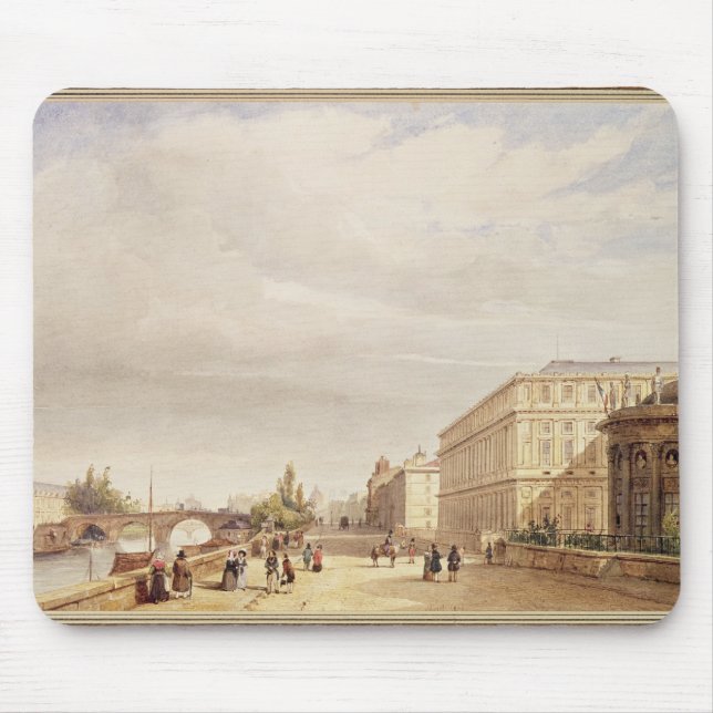 Le Quai d'Orsay, 1839 Mouse Pad (Front)