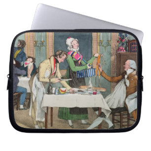 Le Restaurant, pub. by Rodwell and Martin, 1820 (c Laptop Sleeve