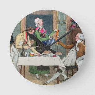 Le Restaurant, pub. by Rodwell and Martin, 1820 (c Round Clock