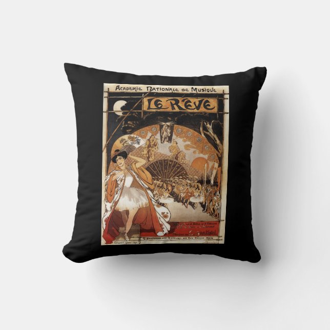 Le Reve Ballet Performance Opera House Cushion (Front)