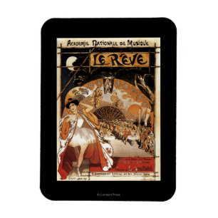 Le Reve Ballet Performance Opera House Magnet