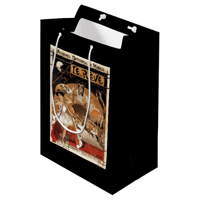 Le Reve Ballet Performance Opera House Medium Gift Bag (Front Angled)