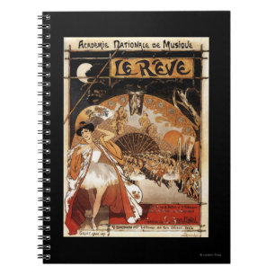Le Reve Ballet Performance Opera House Notebook