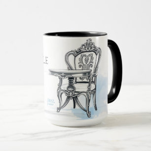 Le Roi Chille Au Café French King Coffee Mug
