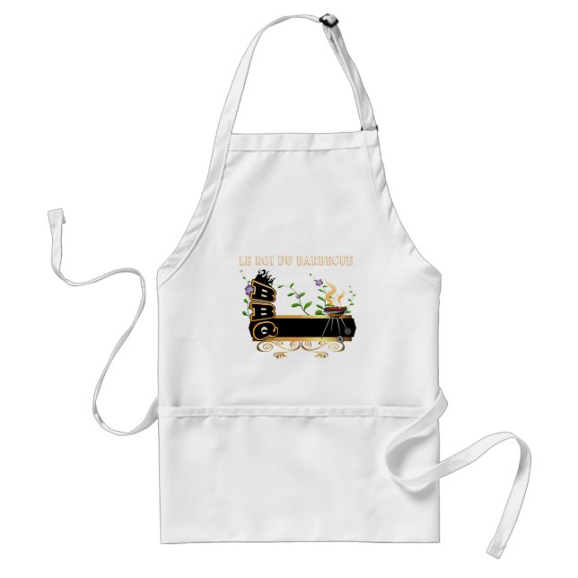 Le roi du barbecue personnalisable standard apron (Front)
