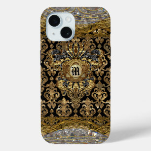Le Shantesa Baroque Monogram iPhone 15 Case