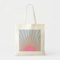 Le Soleil 02 Retro Sun Pink And Blue Sunshine